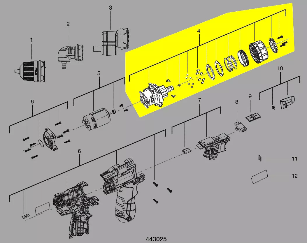 Boîte d\'engrenages de transmission réf. 4931446101 AEG